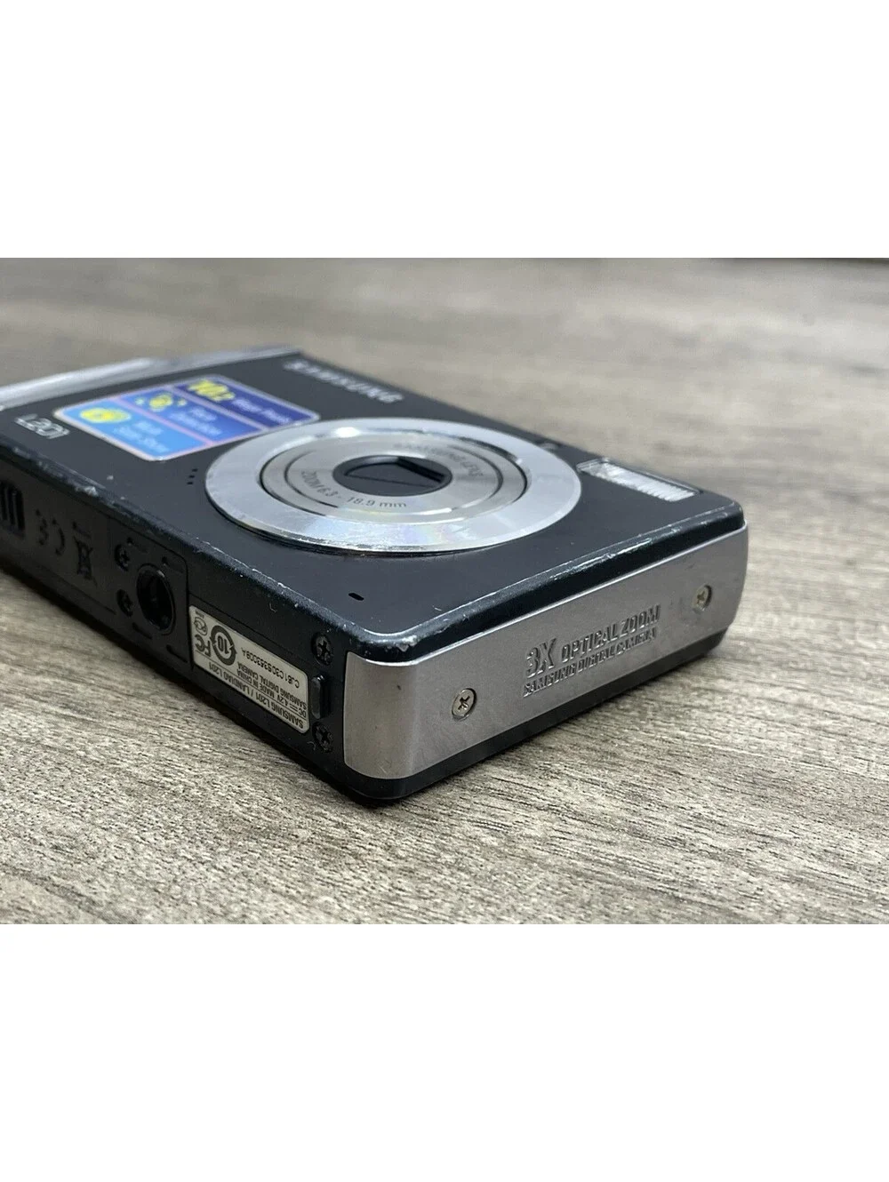 Samsung L Series L201 10.2MP Digital Camera Black *UNTESTED (No Battery)